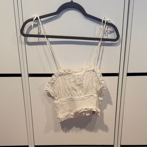 Miss Selfridge Cream Lace Camisole